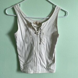 Abercrombie and Fitch White Top